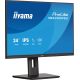 21. iiyama ProLite XB2495WSU-B1 monitor komputerowy 61,2 cm (24.1") 1920 x 1200 px Full HD LCD Czarny