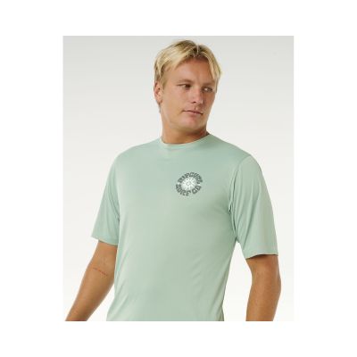 6. Lycra męska RIP CURL Pacific Rinse Surflite Upf S/S zielona