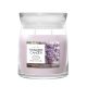 Świeca średnia DRIED LAVENDER & OAK YANKEE