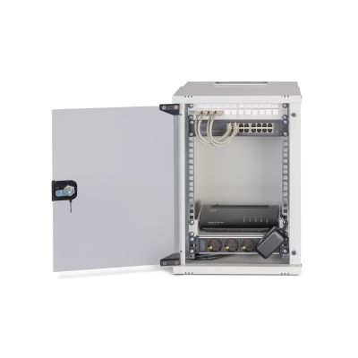 5. Digitus Zestaw sieciowy SOHO Pro, 254 mm (10") - 9U, 315 x 300 mm (szer. x gł.)