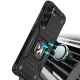 6. Wozinsky Ring Armor etui Samsung Galaxy S23+ pancerny pokrowiec uchwyt magnetyczny ring czarne