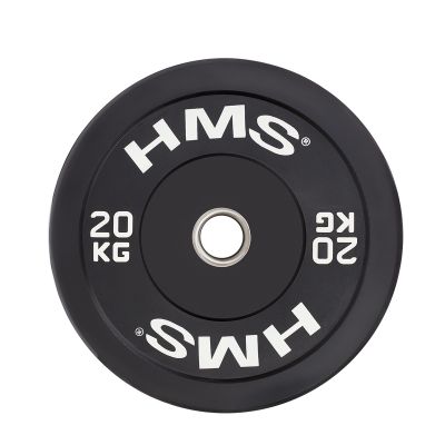 27. Talerz olimpijski HMS BLACK BUMPER 20 kg BBR20 
