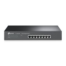 TP-Link TL-SG1008 przełącznik sieciowy Nie zarządzany Gigabit Ethernet (10/100/1000) Czarny