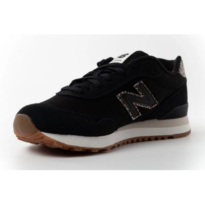 4. New Balance buty sportowe damskie sneakersy 515 czarne skórzane