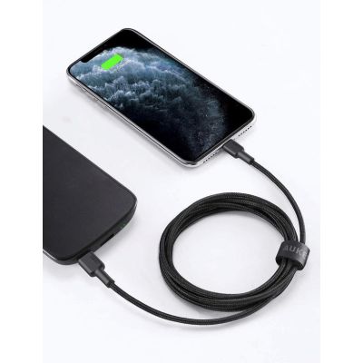 7. AUKEY CB-CL03 NYLONOWY KABEL USB C-LIGHTNING 2M PD
