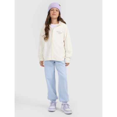 4. Polar loose z kapturem dziewczęcy 4F 4FJRAW25TFLEF444-11S