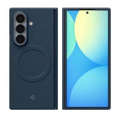 3. Etui Spigen AirSkin Aramid MagFit MagSafe na Samsung Galaxy Z Fold 8 Ultra - granatowe