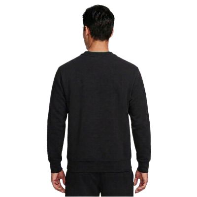 2. Bluza męska dresowa Nike Air Men's Fleece Crew-Neck Czarna - HM0177-011