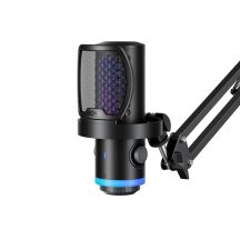 Mikrofon gamingowy BOYA CastMic G40B  z ramieniem przewodowy USB-C - czarny