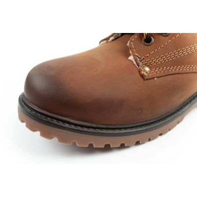 6. Wrangler Arch Fur buty męskie sztyblety trzewiki eleganckie ocieplane skóra naturalna