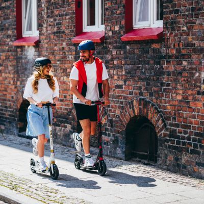 18. HM209T WHITE-GOLD HULAJNOGA Z HAMULCEM TARCZOWYM  NILS EXTREME