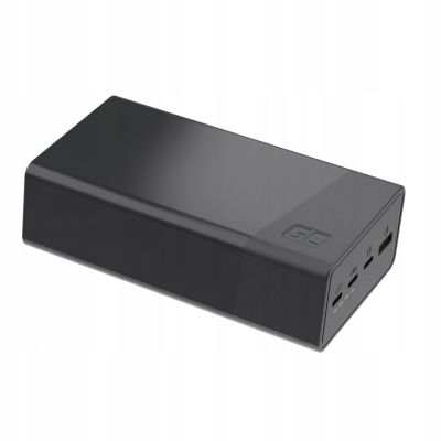 7. Powerbank Greencell PowerPlay 30 - czarny 30 000mAh, 22,5W, 4 porty