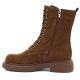 3. Skórzane botki damskie workery zamszowe camel Big Star UU274611