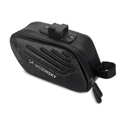 9. Wozinsky torba rowerowa pod siodełko wodoodporna 1,5 l czarna (WBB27BK)