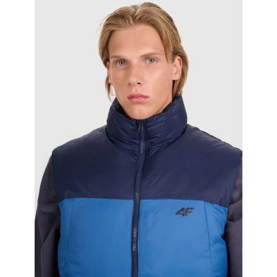 4. Bezrękawnik puchowy z wypełnieniem syntetycznym męski 4F 4FWAW25TVJAM229-030S