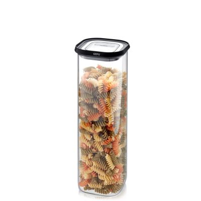 5. GEFU PANTRY Prostokątny Pojemnik 2,5 l Czarny, Przezroczysty 1 szt.