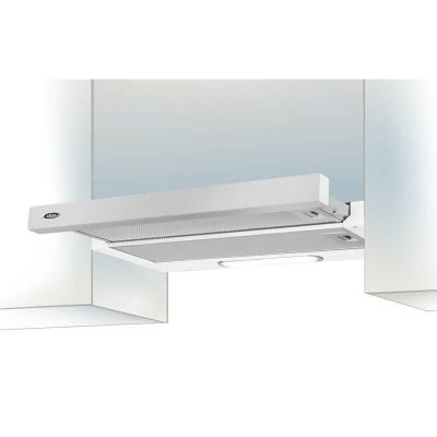 7. Okap podszafkowy teleskopowy AKPO WK-7 LIGHT ECO 50 INOX (265,5 m3/h; 500mm; kolor inox)
