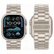 3. Bransoleta Tech-Protect Stainless na Apple Watch 44 / 45 / 46 / 49 mm - srebrno-złoty