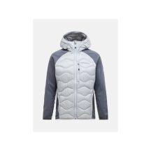 Kurtka puchowa męska PEAK PERFORMANCE M Helium Down Hybrid Hood kolor szary