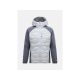 Kurtka puchowa męska PEAK PERFORMANCE M Helium Down Hybrid Hood kolor szary