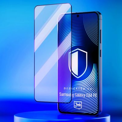 3. Szkło hartowane 3mk HardGlass Max Lite Black na Samsung Galaxy S24 FE