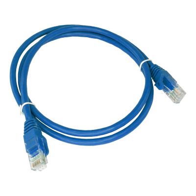 ALANTEC-Patch-cord U/UTP kat5e PVC 0.25m niebieski