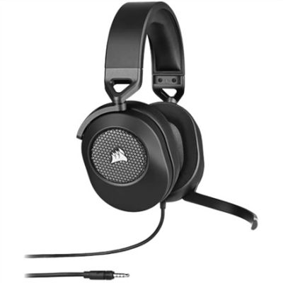 5. Corsair HS65 SURROUND Zestaw słuchawkowy Przewodowa Ręczny Gaming Węgiel