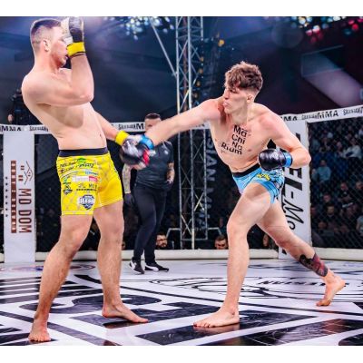 23. Rękawice MMAsparingowe L/XL - Phantom Red - Valor Series | DBX Bushido