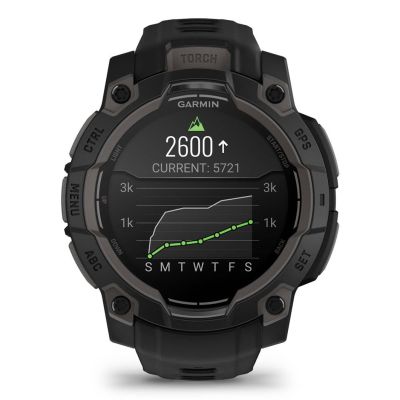 20. Zegarek sportowy Garmin Instinct 3 AMOLED 45mm Czarny