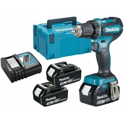 11. Wkrętarka Aku 18V 50Nm 3x3,0Ah DDF485RF3J MAKITA