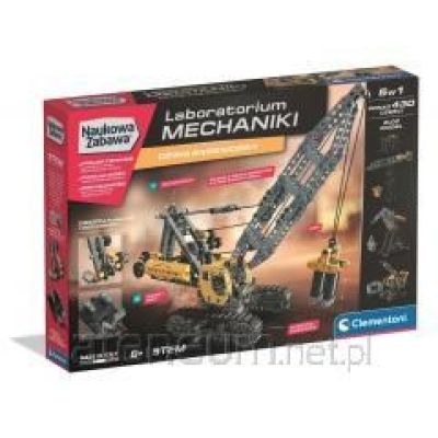 3. Clementoni Naukowa Zabawa - Laboratorium mechaniki: Dźwig