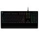 10. Klawiatura Logitech  920-008093 (mechaniczna; USB 2.0; (US); kolor czarny)
