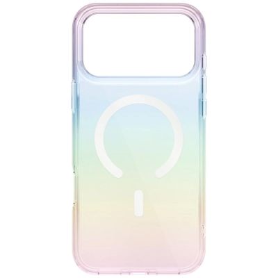 5. Etui UNIQ Iridescia na iPhone 17 Pro Max Magclick Charging - wielokolorowe