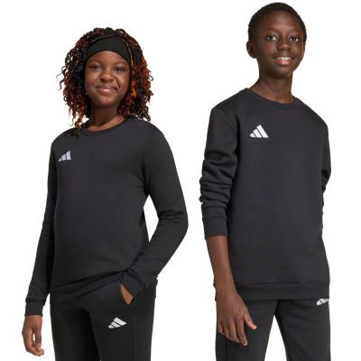 2. Bluza dla dzieci adidas Entrada 26 Sweat Top czarna JZ6554