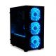 3. Obudowa IBOX MINI TOWER PASSION V4 GAMING OPV4 (Micro ATX; kolor czarny)