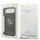 8. Etui Guess Grained Big 4G & Classic Logo na iPhone Air - czarne