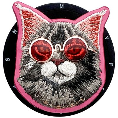 7. Zawieszka magnetyczna Nimmy Cool&Cute 2.0 Chinchila - różowa