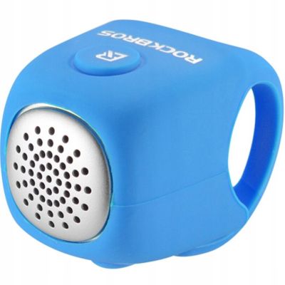 8. Dzwonek rowerowy Rockbros CB1709BU elektroniczny - niebieski