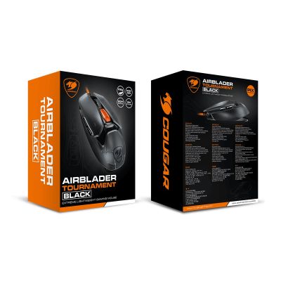 8. COUGAR CGR-WONB-M487 myszka Gaming Po prawej stronie USB Typu-A Optyczny 20000 DPI