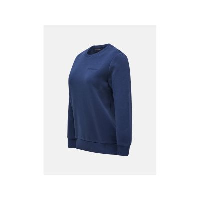 2. Bluza PEAK PERFORMANCE Original Small Logo Crew Women niebieski