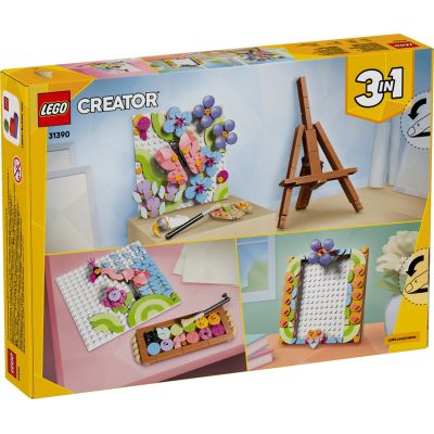 2. LEGO Creator 3w1 31390 - Dekoracyjny obraz z kwiatami