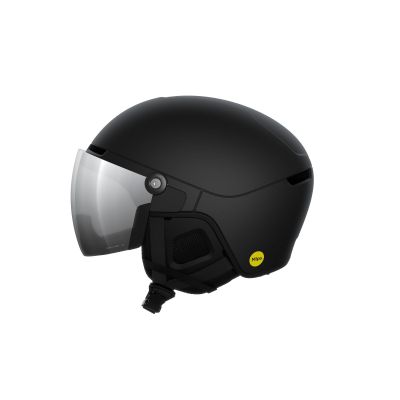 Kask narciarski POC Obex Visor czarny mat