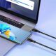 8. Kabel Baseus Pudding Series USB-C - USB-C 100W 1,2m - czarny