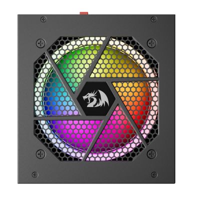 5. REDRAGON GC-PS007-1-V2 850W 80 Plus Gold LED moduł zasilaczy Czarny