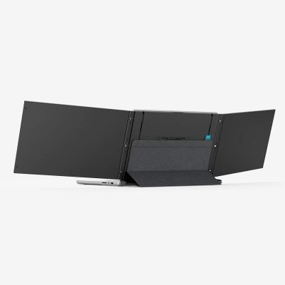 7. Mobile Pixels Trio 3 Pro - zestaw dwóch monitorów przenośnych 14,1" IPS LCD, 60Hz, 2240 × 1400p