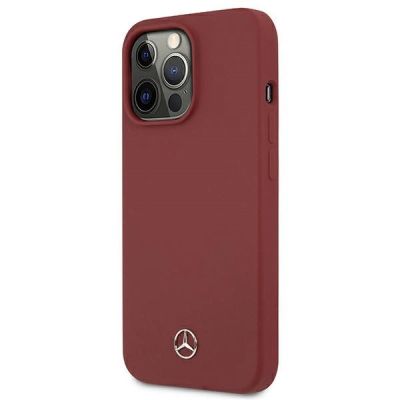 2. Etui Mercedes Silicone Line na iPhone 13 Pro / iPhone 13 - czerwone