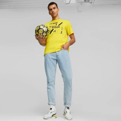 5. Koszulka Puma Borussia Dortmund FtbCore Graphic Tee M 771857-01