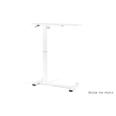 2. Biurko/Stolik z regulowaną wys. LAPTOP DESK biały
