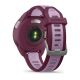 6. Zegarek sportowy Garmin Forerunner 165 Music AMOLED 43mm Berry Lilac