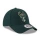 3. Czapka z daszkiem New Era 9FORTY NBA Milwaukee Bucks Zielona - 11405602